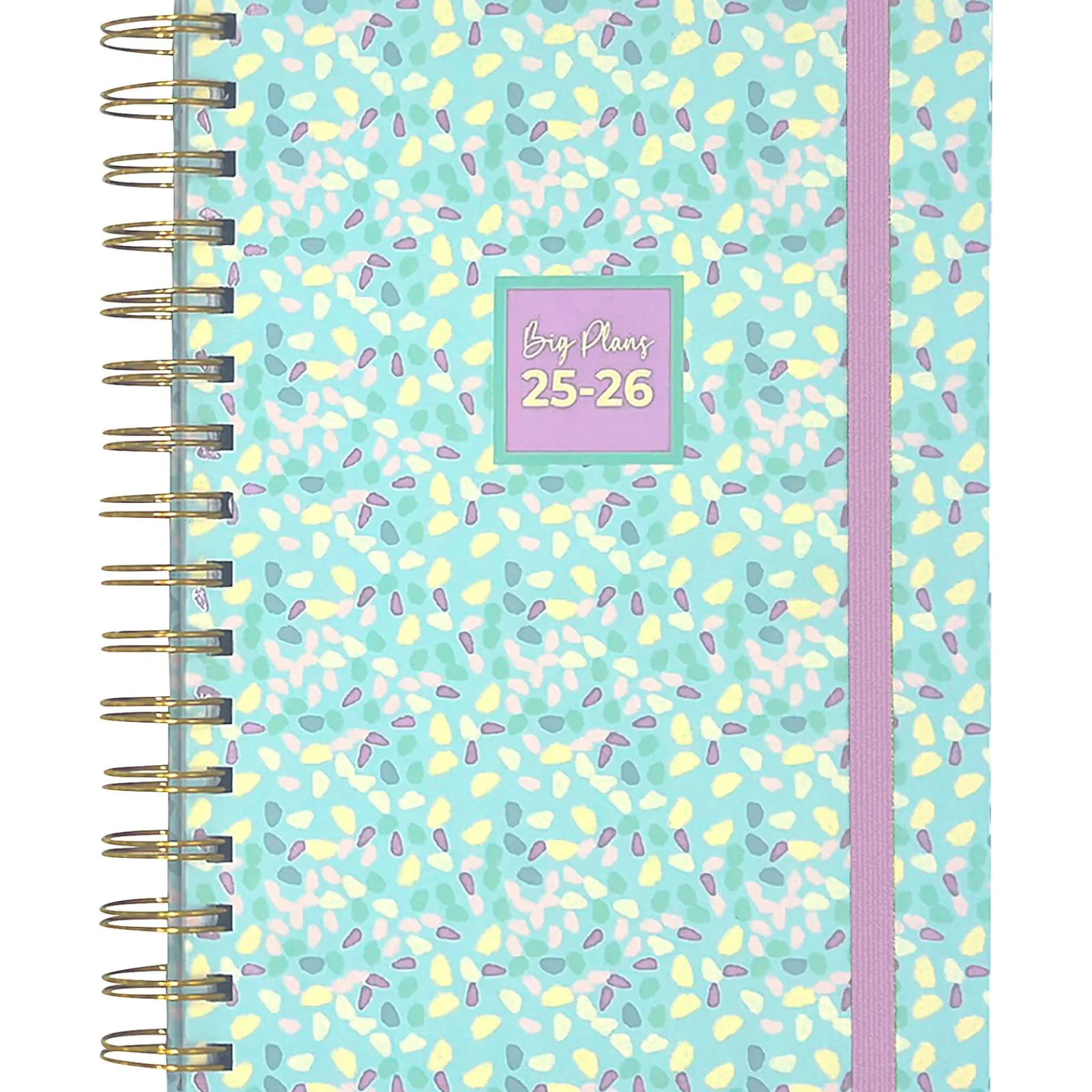 Online Note! Agenda A5 2026 Espiral 16M Semanal Flowers