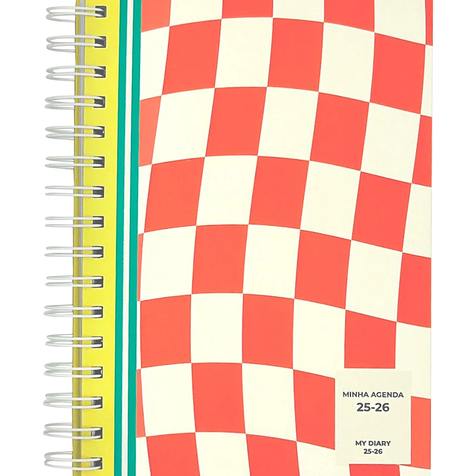 Note! Agenda A5 2026 Espiral 16M Semanal Geometric