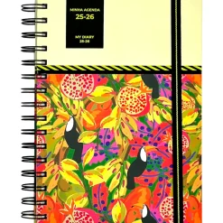 Note! Agenda A5 2026 Espiral 16M Semanal Tropic