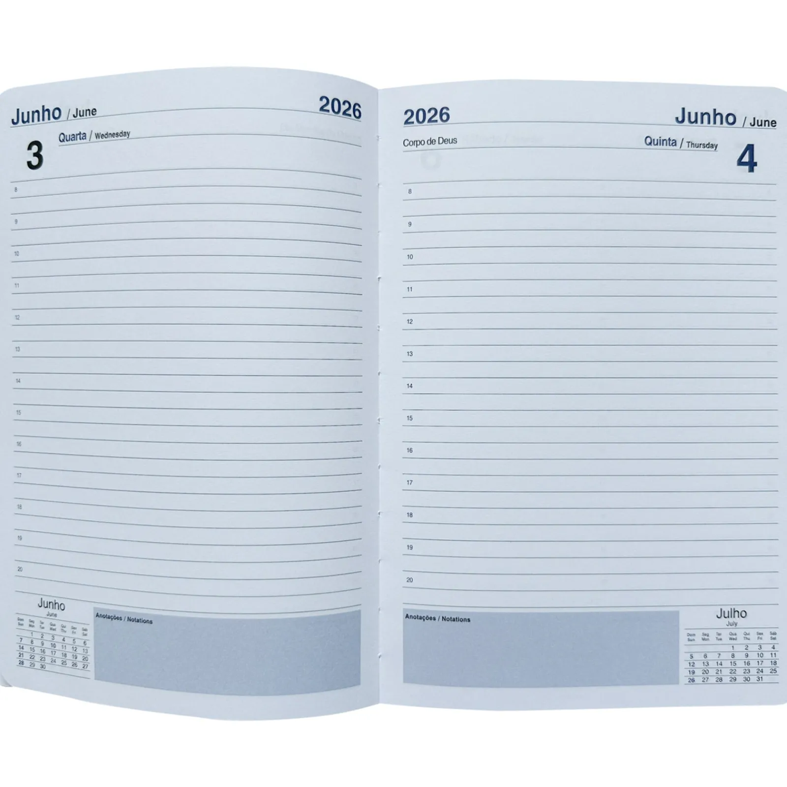 Hot Note! Agenda A5 Basic com Elástico Color (artigo sortido)