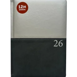 Note! Agenda A5 Bicolor Metalizada (artigo sortido)