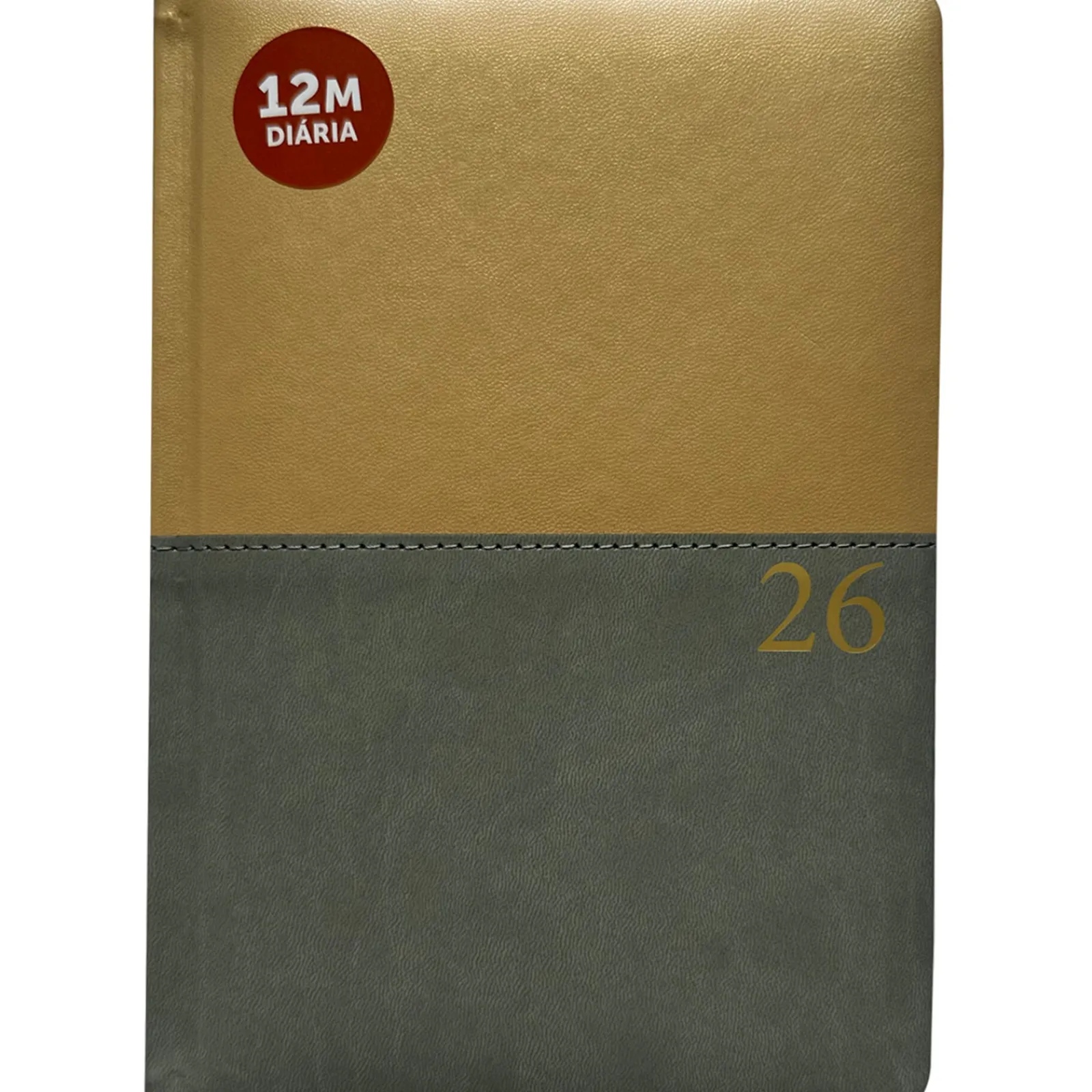 Note! Agenda A5 Bicolor Metalizada (artigo sortido)