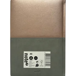 Note! Agenda A5 Bicolor Metalizada (artigo sortido)