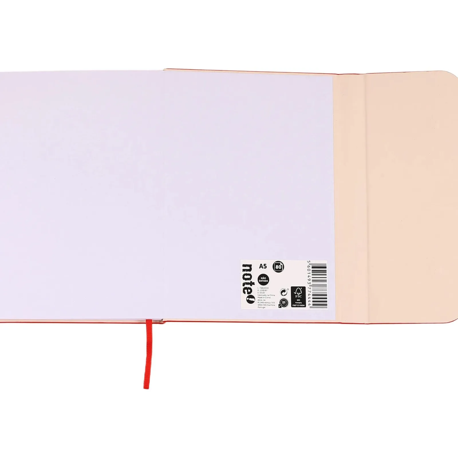 Sale Note! Agenda A5 Não Datada Wave