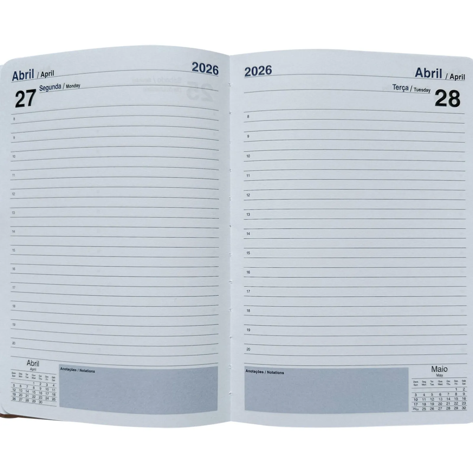 Note! Agenda A5 Pastel com Elástico (artigo sortido)