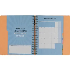 Mr. Wonderful Agenda Office 24/25 Semanal - Vai Correr Tudo Melhor que Bem