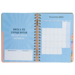 Mr. Wonderful Agenda Office 24/25 Semanal Grande - Muitas Conquistas para Celebrar
