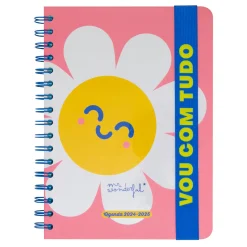 Mr. Wonderful Agenda Wonder 24/25 Semanal Grande - Vou Com Tudo