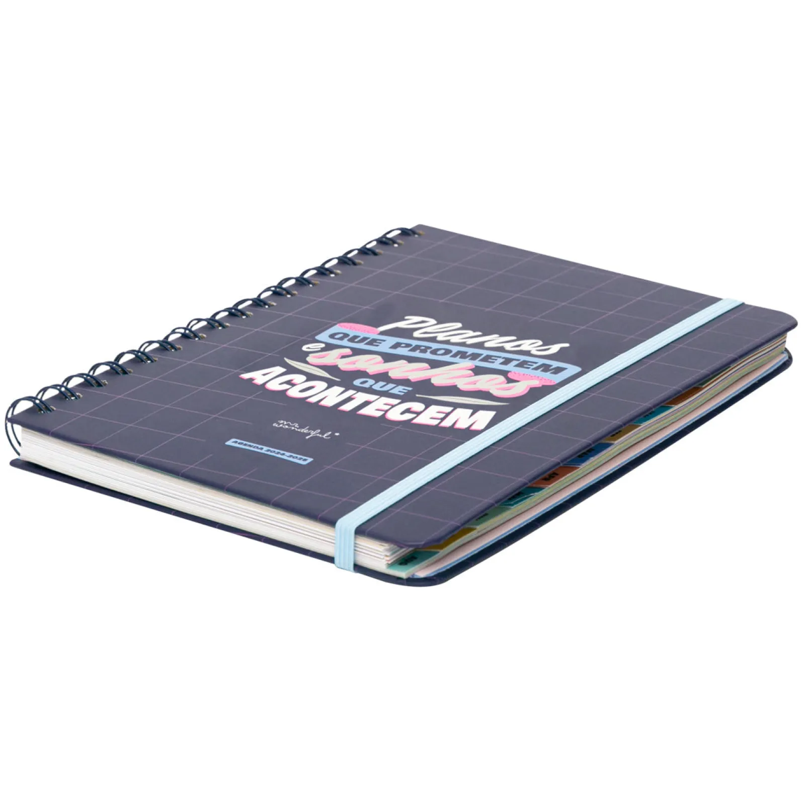 Best Mr. Wonderful Agenda Wonder 24/25 Semanal Grande - Planos Que Prometem, Sonhos que Acontecem