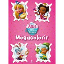 Dom Quixote Alice na sua Maravilhosa Pastelaria - Megacolorir de Disney