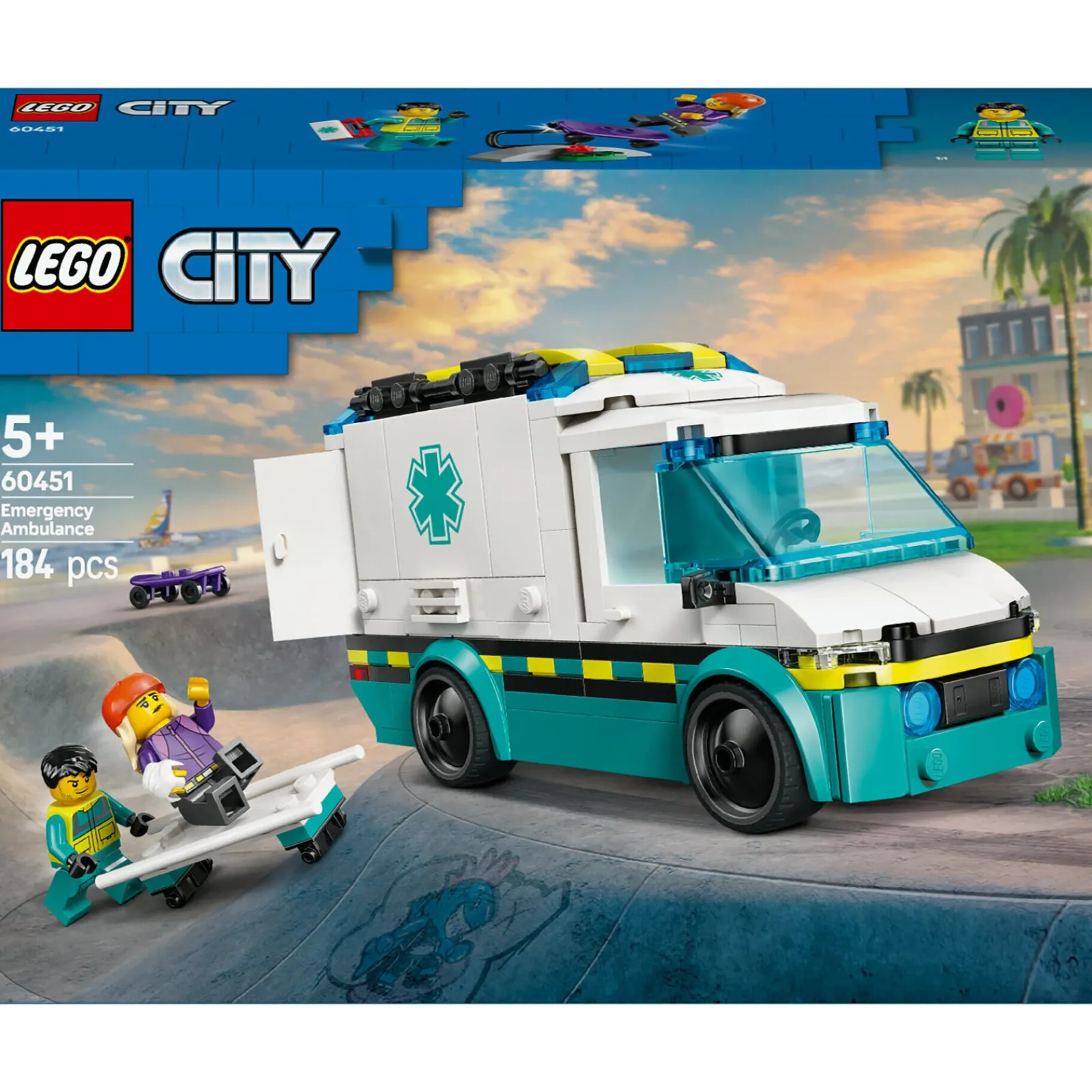 Lego-City Ambulância De Emergência
