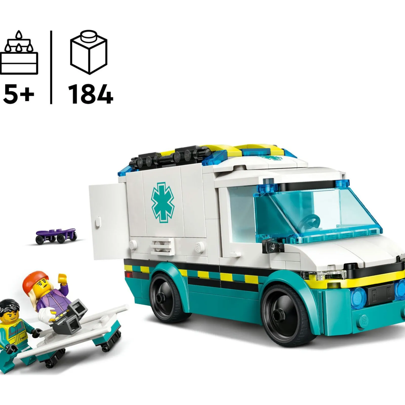 Lego-City Ambulância De Emergência