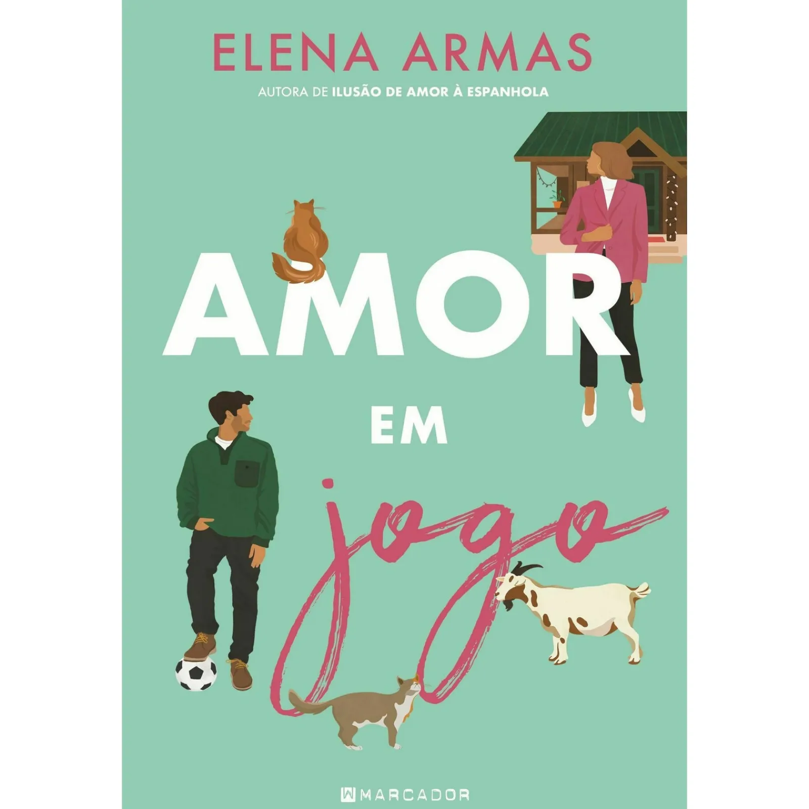 Marcador Amor em Jogo de Elena Armas