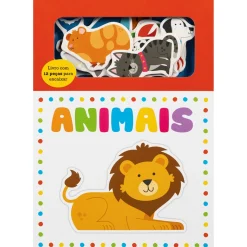 Porto Editora Animais - Livro com 12 Peças para Encaixar