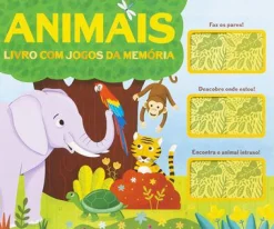Porto Editora Animais - Livro com Jogos da Memória