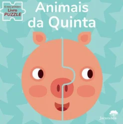 Jacarandá Animais da Quinta de Agnese Baruzzi - O Meu Primeiro Livro Puzzle