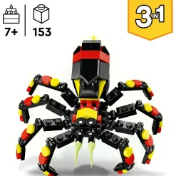 Online Lego-Creator Animal Selvagem: Aranha Surpreendente