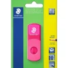New Staedtler Apara Lápis Com Depósito + Borracha 2Em1 Rosa