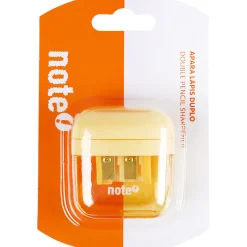 Best Note! Apara lápis Duplo com Depósito Pastel