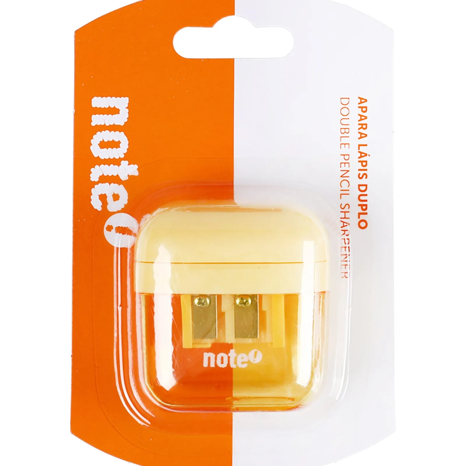 Best Note! Apara lápis Duplo com Depósito Pastel