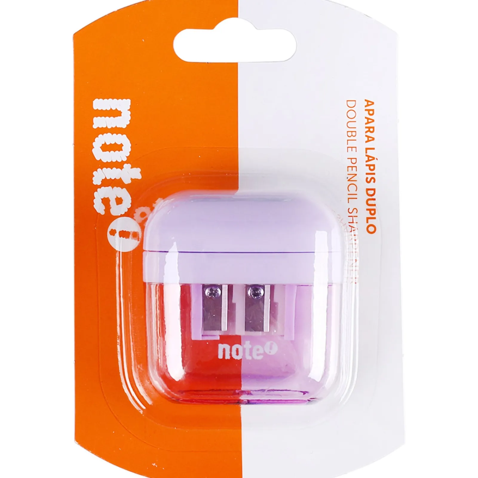 Best Note! Apara lápis Duplo com Depósito Pastel