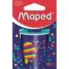 Maped Apara Lápis Duplo Lata Pixel Party