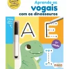 Zoko Aprende as Vogais com os Dinossauros: Livro de Atividades com Oferta de Caneta Mágica de Zero a Oito