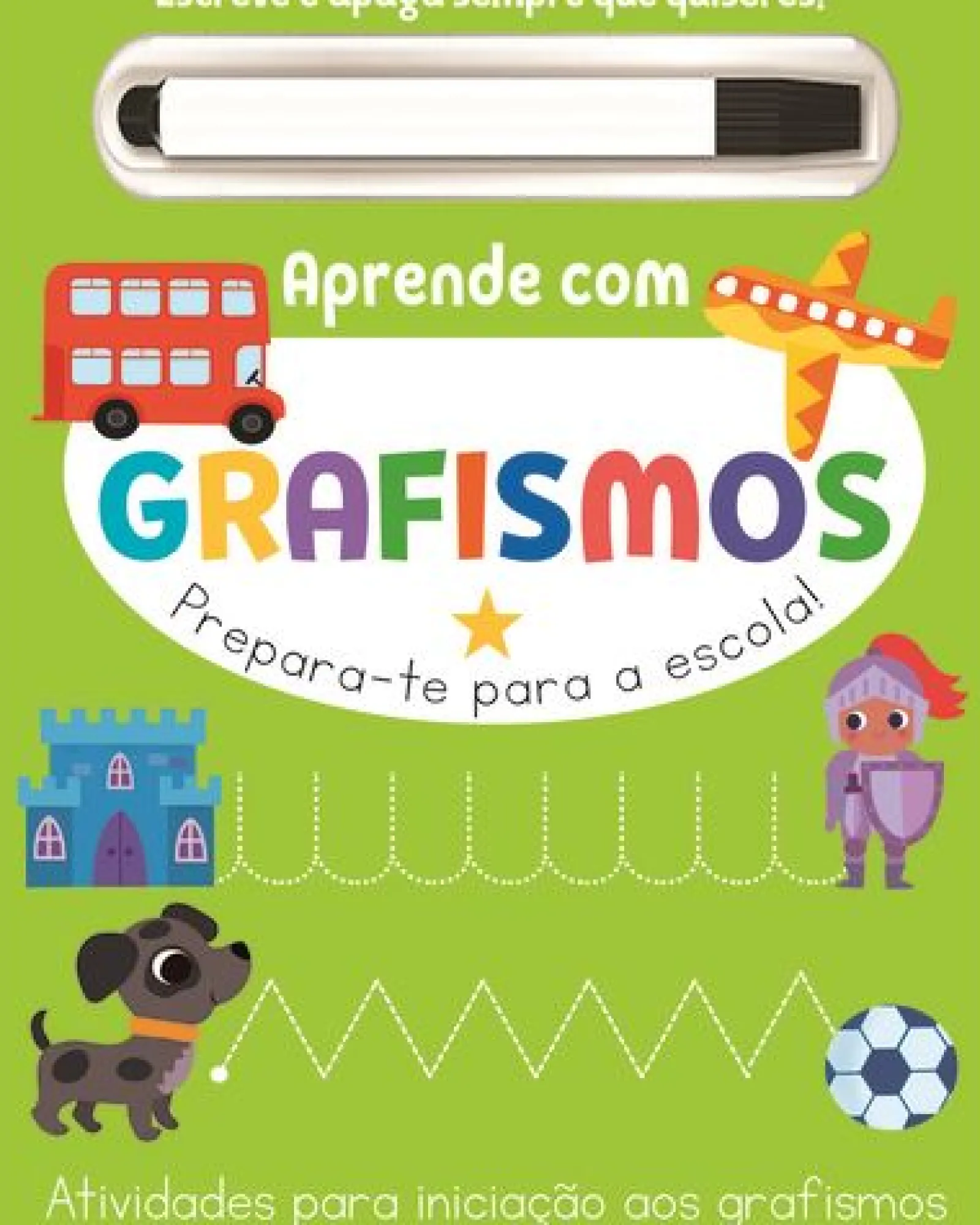 Booksmile Aprende com Grafismos - Prepara-te para a Escola! de Amanda Lott