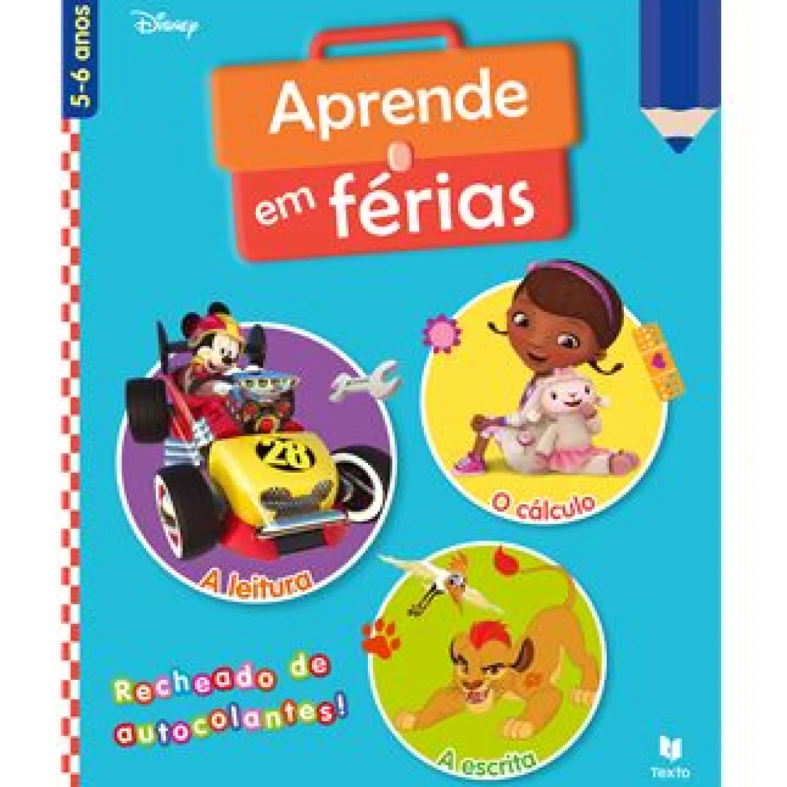 Texto Aprende em Férias 5-6 Anos de Disney