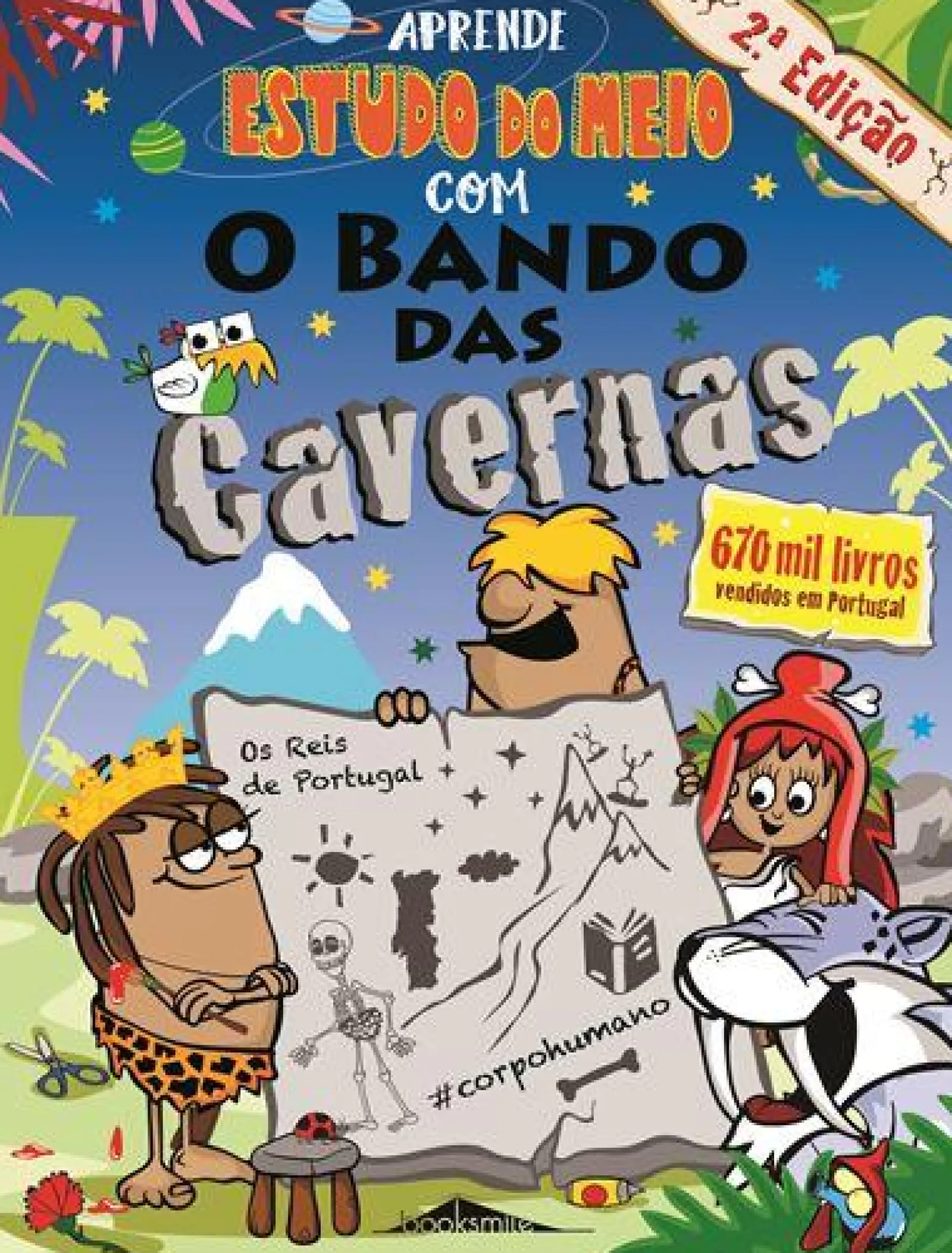 Best Booksmile Aprende Estudo do Meio com o Bando das Cavernas de Nuno Caravela (2ª Edição)
