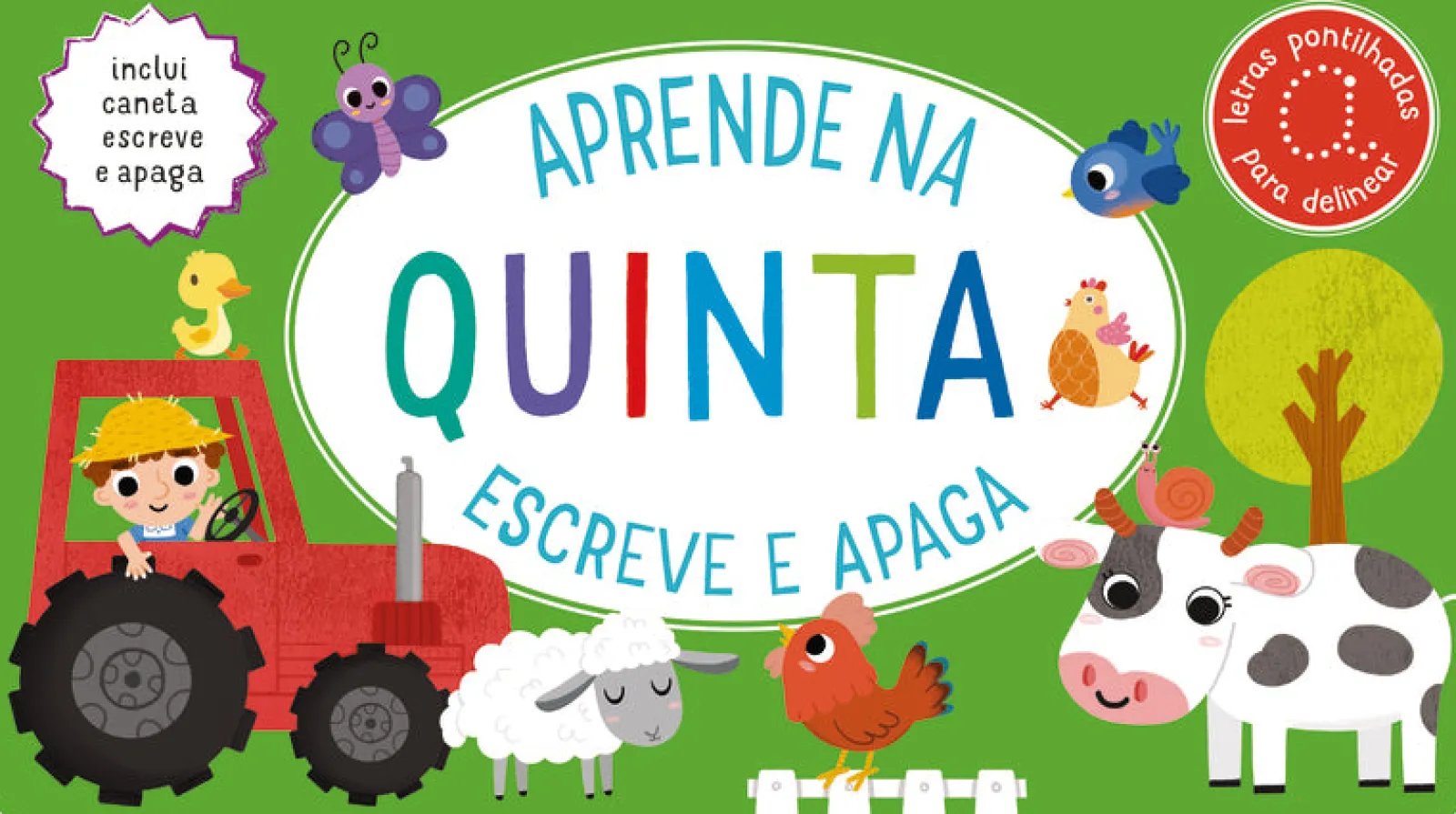 Clearance Jacarandá Aprende na Quinta de Lisa Mallett e Sonia Baretti - Escreve e Apaga