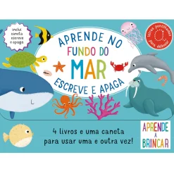 Jacarandá Aprende no Fundo do Mar - Escreve e Apaga