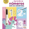 Zoko Aprende os Números com os Unicórnios: Livro de Atividades com Oferta de Caneta Mágica