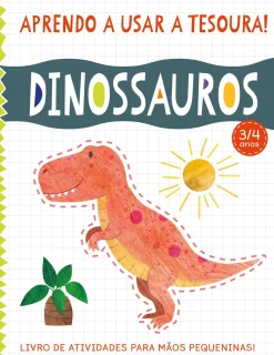 Joii Books Aprendo A Usar A Tesoura! Dinossauros de Amanda Lott