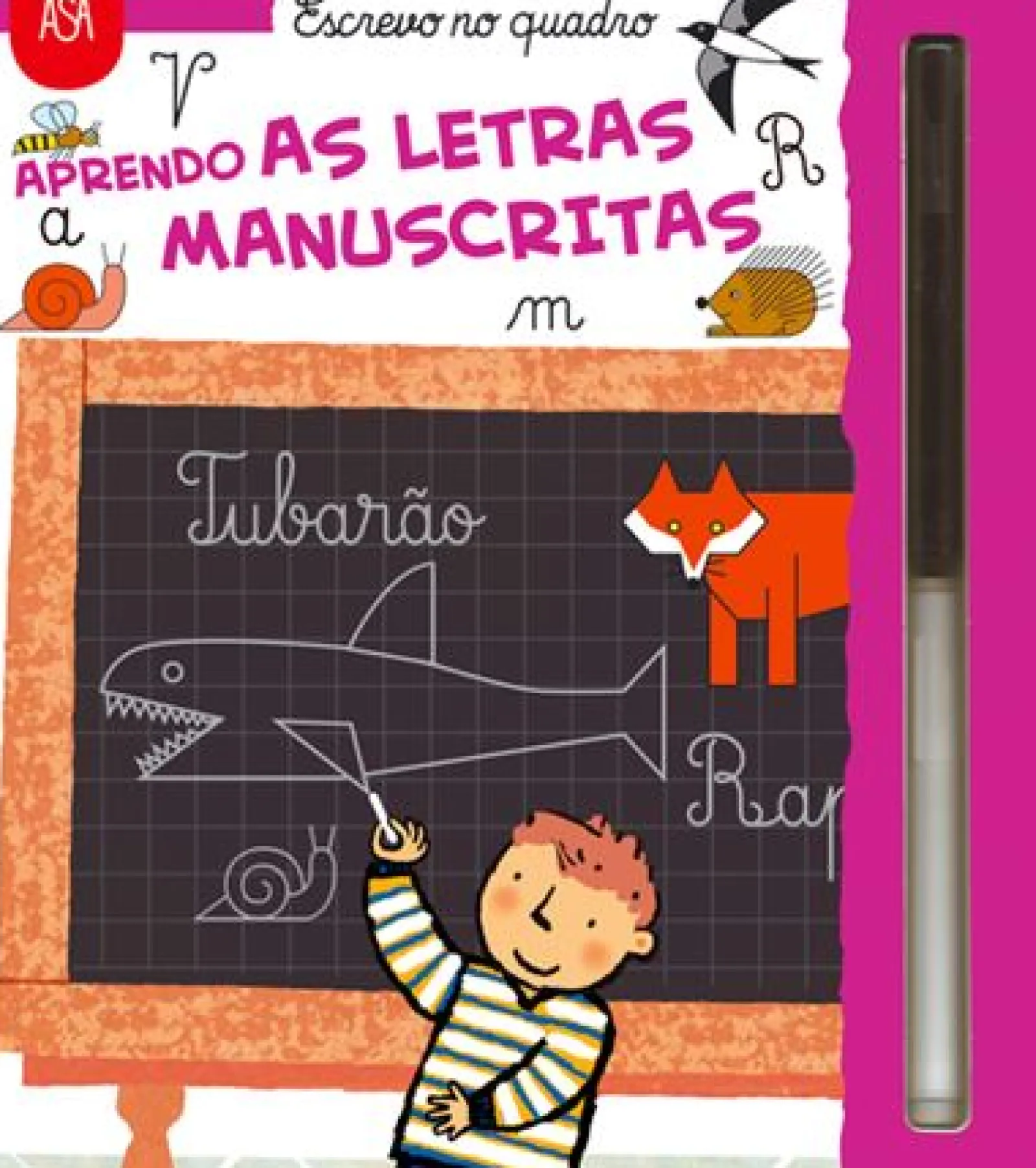 Asa Aprendo as Letras Manuscritas de Carlo Alberto Michelini e Francesca Crovara