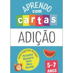 Fábula Educação Aprendo com Cartas - Adição 5-7 Anos