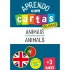 Fábula Educação Aprendo com Cartas - Animais - Bilingue