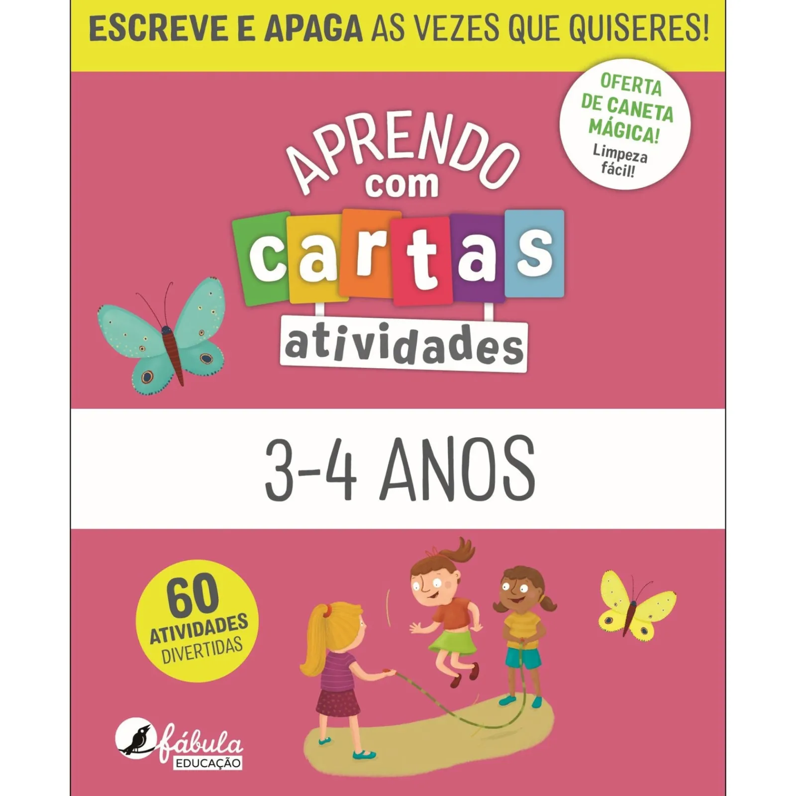Fábula Aprendo com Cartas - Atividades 3-4 Anos