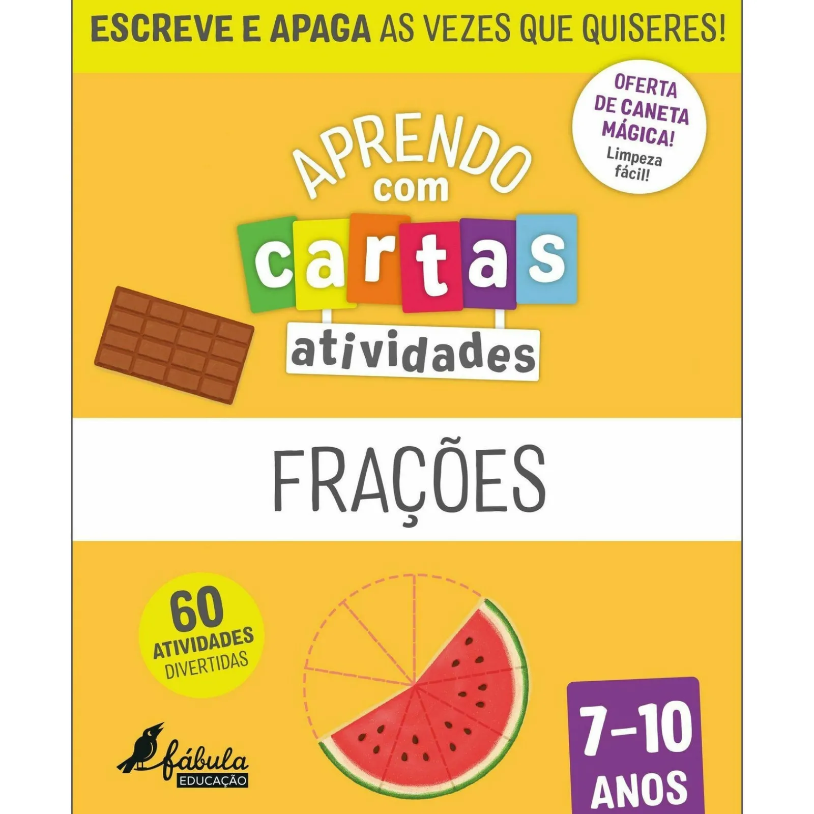 Sale Fábula Aprendo com Cartas - Frações 7-10 Anos