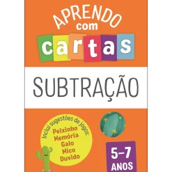 Discount Fábula Educação Aprendo com Cartas - Subtração 5-7 Anos