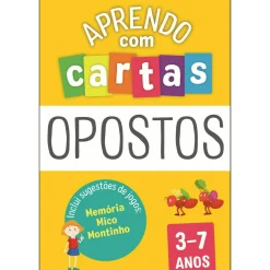 New Fábula Aprendo com Cartas: Opostos 3-7 Anos