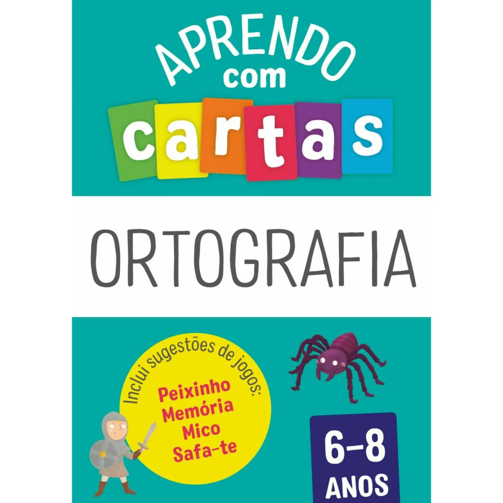 Hot Fábula Aprendo com Cartas: Ortografia 6-8 Anos