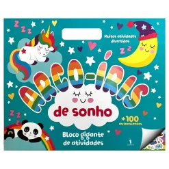 New Dom Quixote Arco-Íris de Sonho - Bloco Gigante de Atividades de Vários Autores