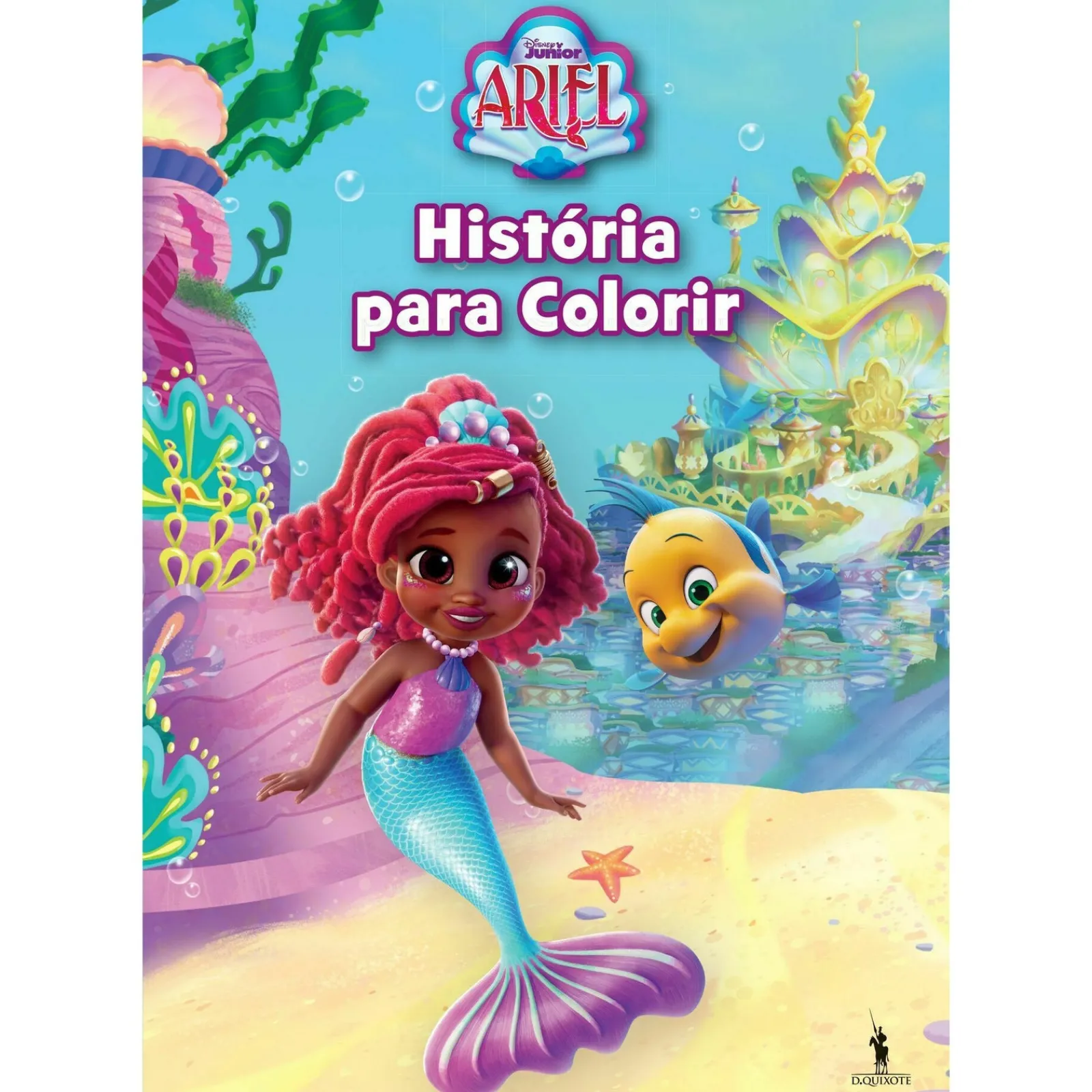 New Dom Quixote Ariel - História para Colorir de Disney