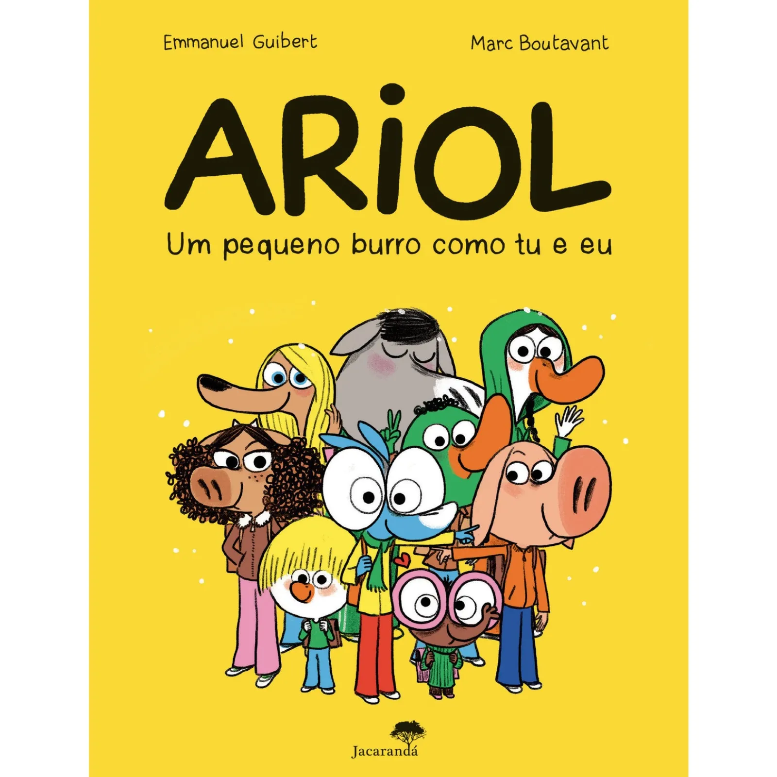 Jacarandá Ariol - um Pequeno Burro Como Tu de Emmanuel Guibert e Marc Boutavant - Livro 1
