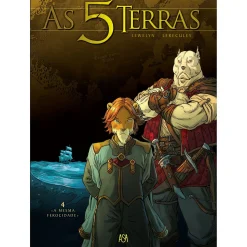 Edições Asa As 5 Terras - Livro 4: «A Mesma Ferocidade» de Lewelyn e Jerome Lereculey