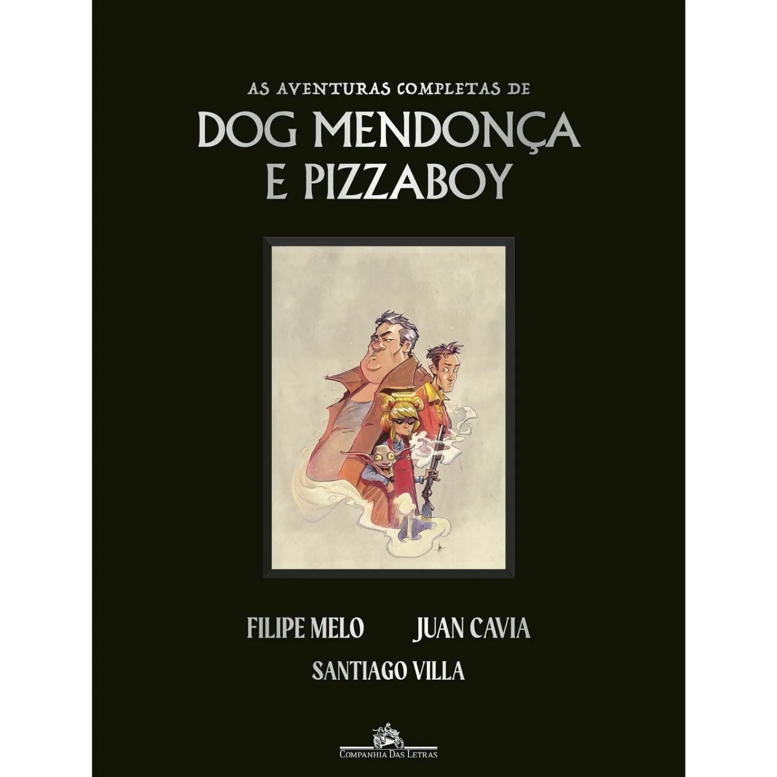 Companhia Das Letras As Aventuras Completas de Dog Mendonça e Pizzaboy de Filipe Melo e Juan Cavia