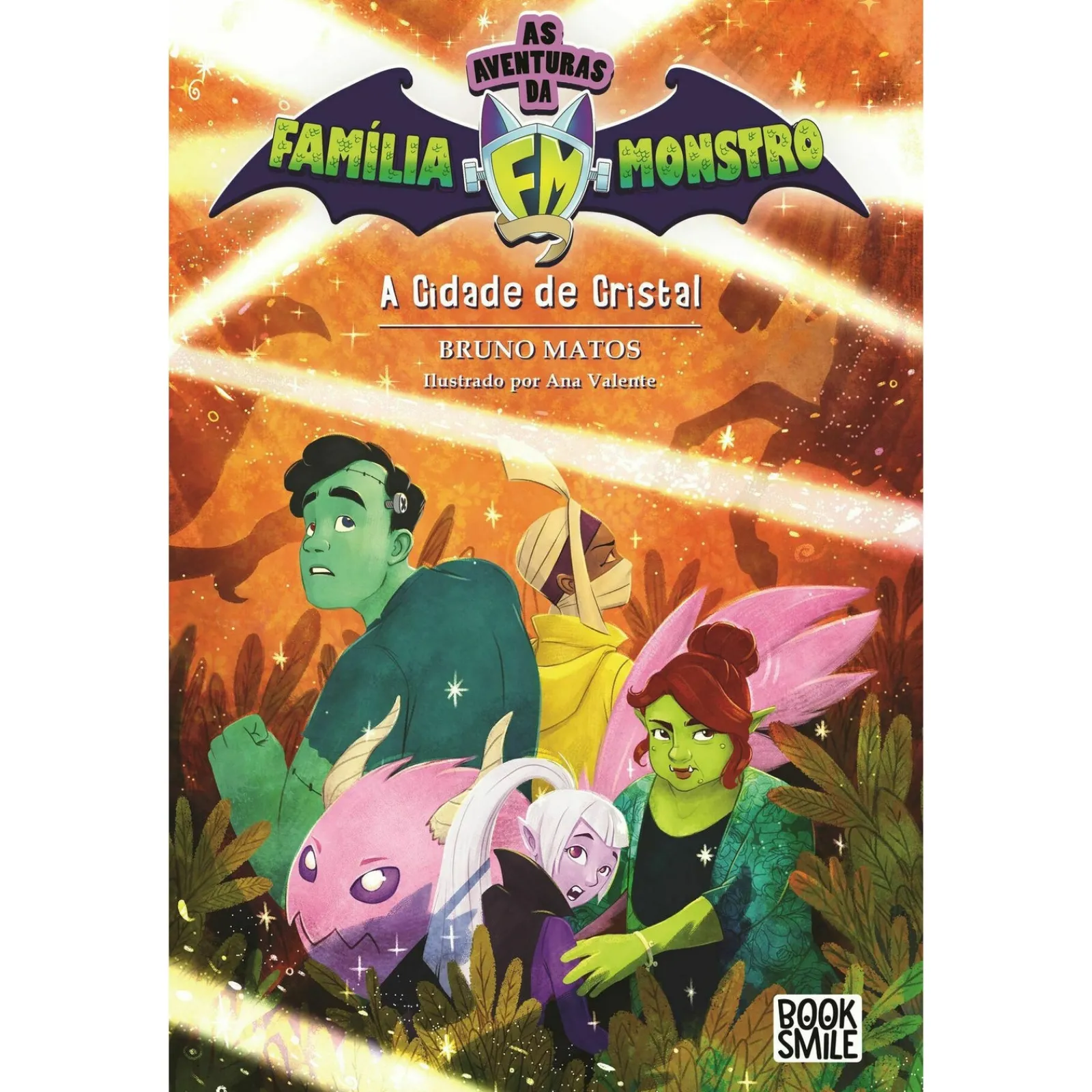 Booksmile As Aventuras da Família Monstro Nº 2 - A Cidade de Cristal de Bruno Matos