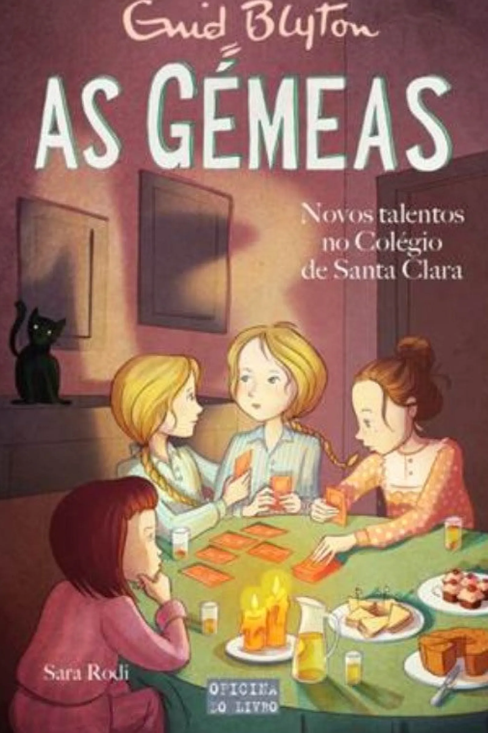 Oficina Livro As Gémeas Nº 13 - Novos Talentos no Colégio de Santa Clara de Enid Blyton