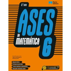 Porto Editora Ases da Matemática - 6.º Ano